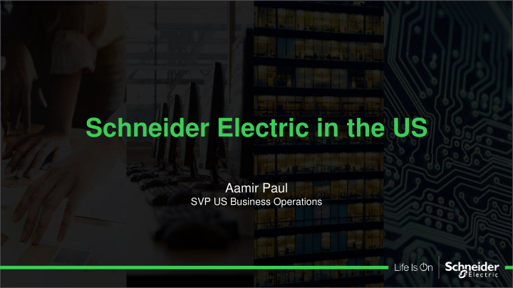 schneider electric in the us