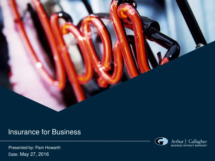 insurance for business