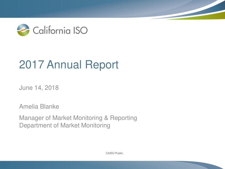 2017 annual report