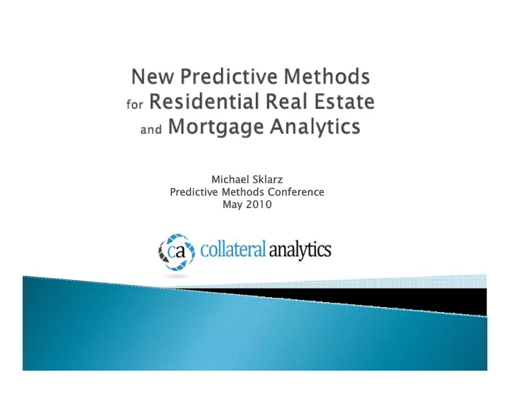 michael sklarz michael sklarz pr predictiv edictive