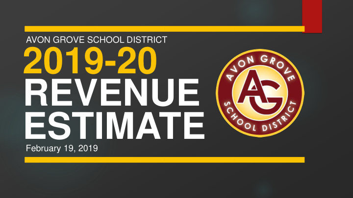 2019 20 revenue estimate