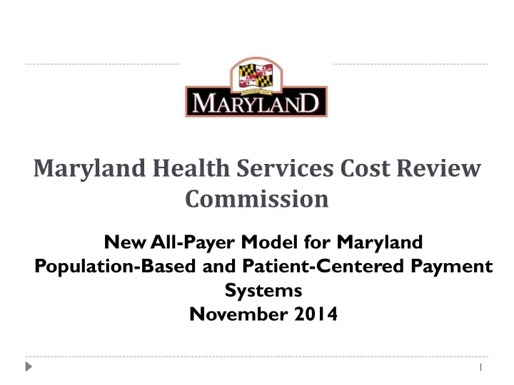 maryland health services cost review commission