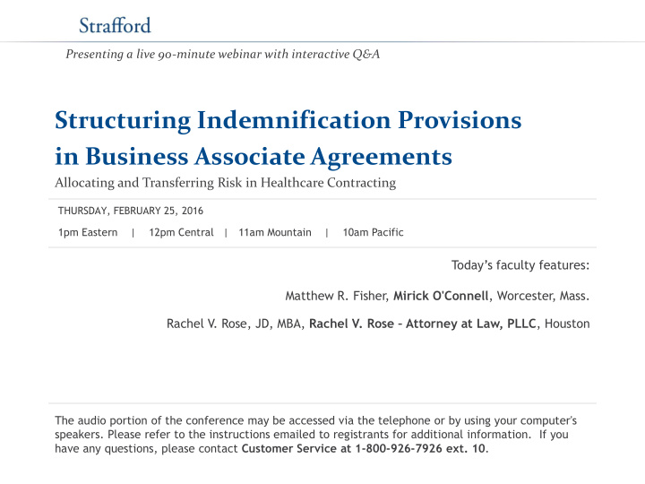 in business associate agreements
