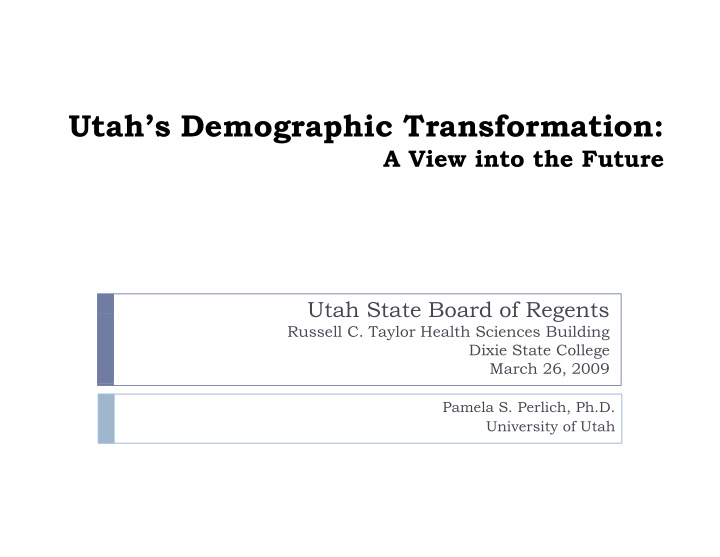 utah s demographic transformation