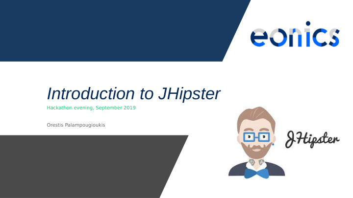 introduction to jhipster