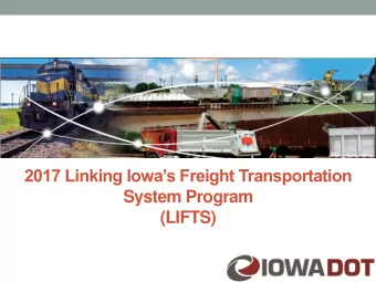 (LIFTS)  2  Introductions Diane McCauley - Policy Analyst, Laura Hutzell - Rail Development