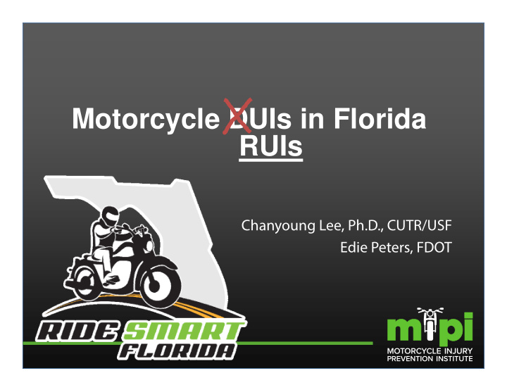 motorcycle duis in florida ruis