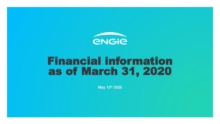 financ financial ial inf infor orma mation tion