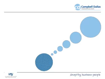 IAN WILLIAMS FCA CA TEP,  CHAIRMAN &amp; PARTNER,  CAMPBELL DALLAS LLP,  CHARTERED ACCOUNTANTS