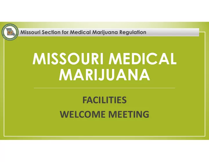 missouri medical marijuana