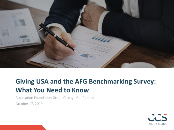 giving usa and the afg benchmarking survey what you need