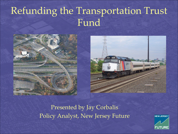 refunding the transportation trust