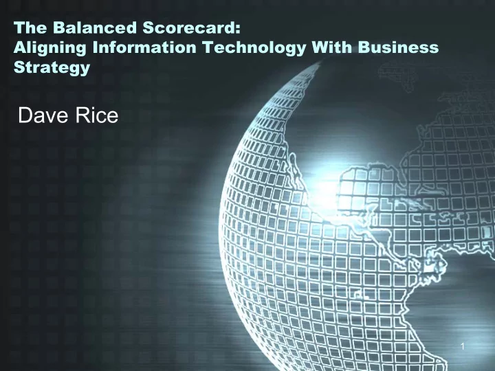dave rice