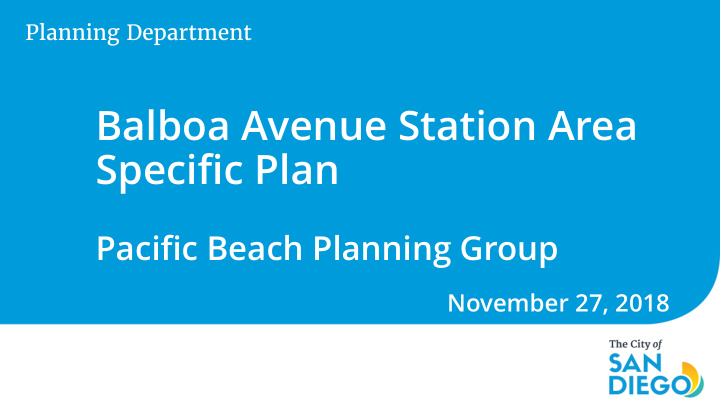 balboa avenue station area specific plan