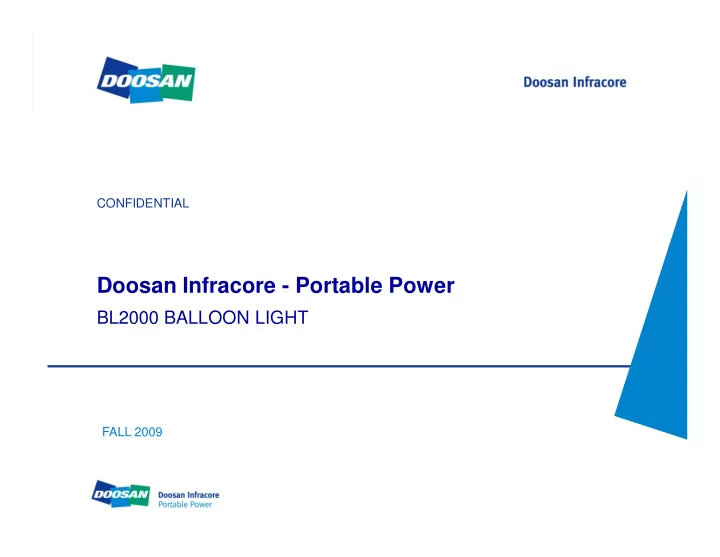 doosan infracore portable power