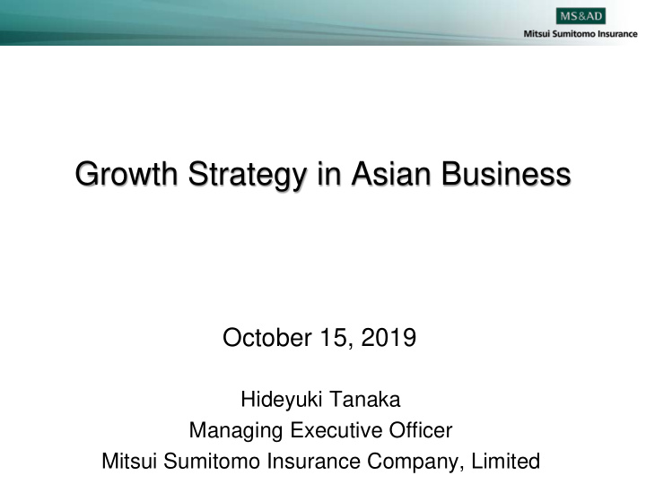 growth strategy in asian business