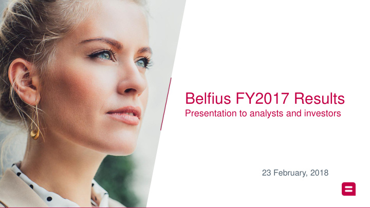 belfius fy2017 results