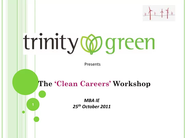 mba ie 1 25 th october 2011 two major challenges gloomy
