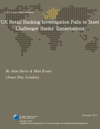 UK Reta  tail B  Banking Investigation Fails to Meet  t Challenger Banks  Ex  Expectations  By
