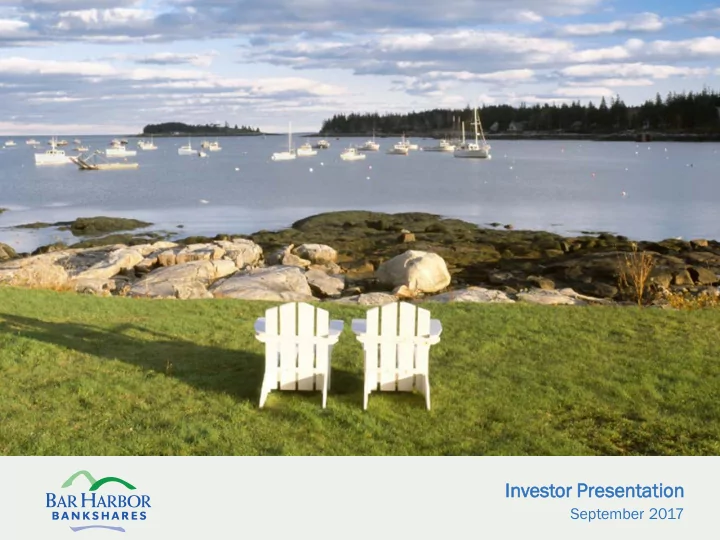 investor presentation
