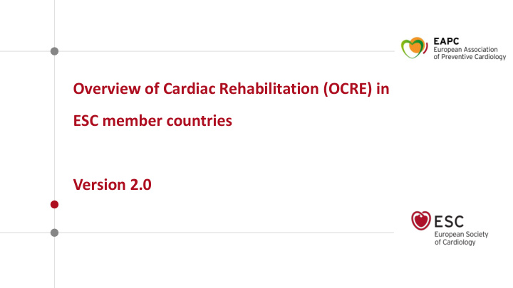 overview of cardiac rehabilitation ocre in