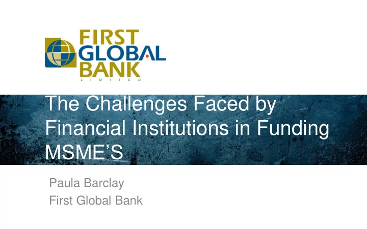 the challenges faced by
