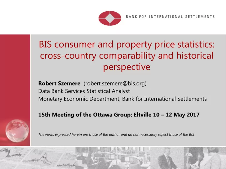 bis consumer and property price statistics cross country