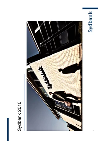 Sydbank 2010  1  Disclaimer  This presentation has been prepared solely for use at this