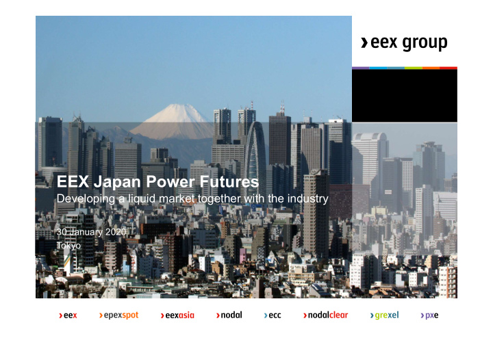 eex japan power futures