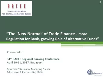 Eckermann &amp; Partners Ltd  Consultancy |Advisory | Training  aim to put over 25 years of