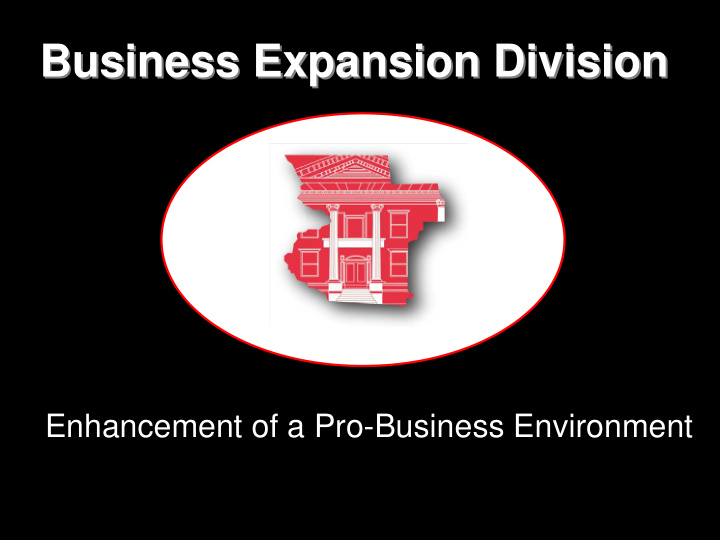 business expansion division business expansion division