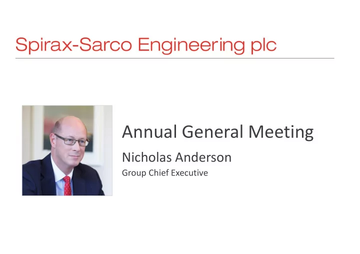 annual general meeting