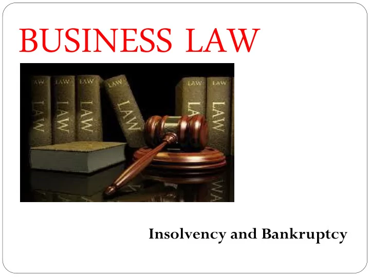 business law