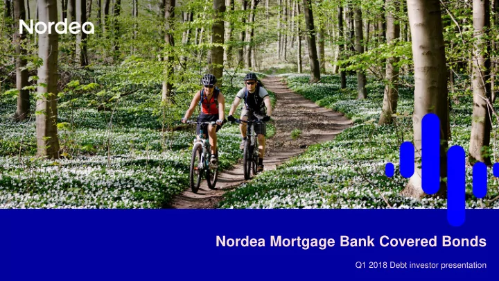 nordea mortgage bank covered bonds