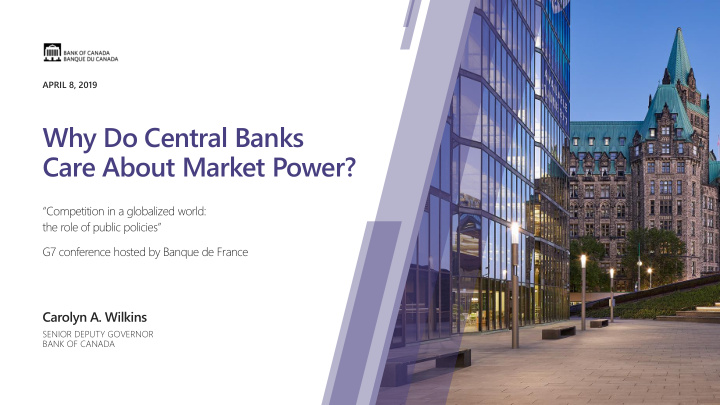 why do central banks