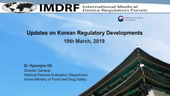 Table of Contents  Acts on Innovative Devices and IVDDs   UDI System   An Electronic Data