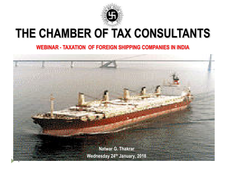 the chamber of tax consultants