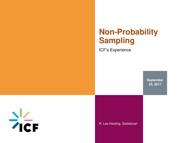 non probability sampling