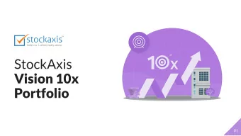 StockAxis  Vision 10x  Portfolio  01  Can your portfolio ride out the waves &amp;  noise of the