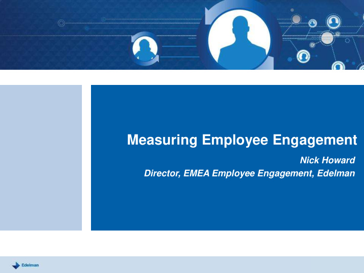 measuring employee engagement