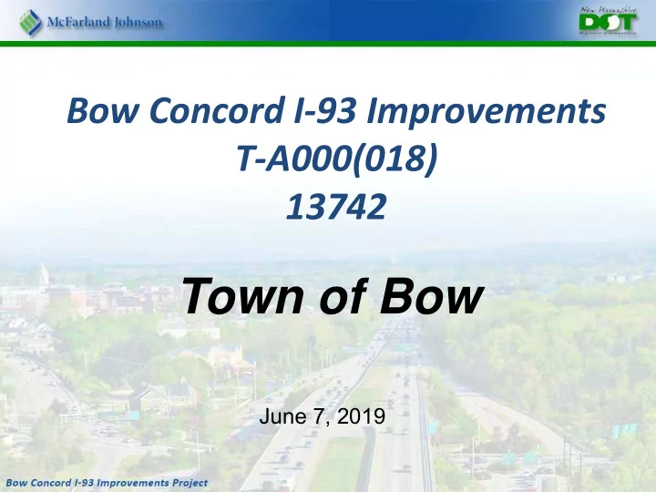 town of bow