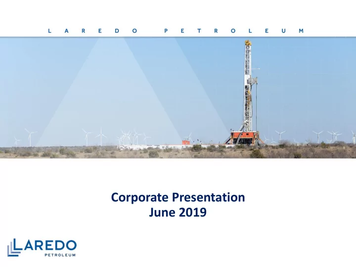 corporate presentation