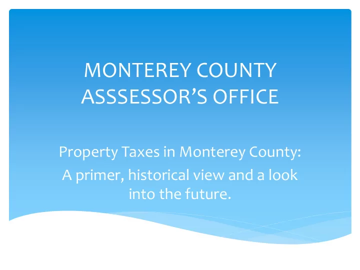 monterey county
