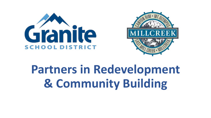 partners in redevelopment community building three ee p