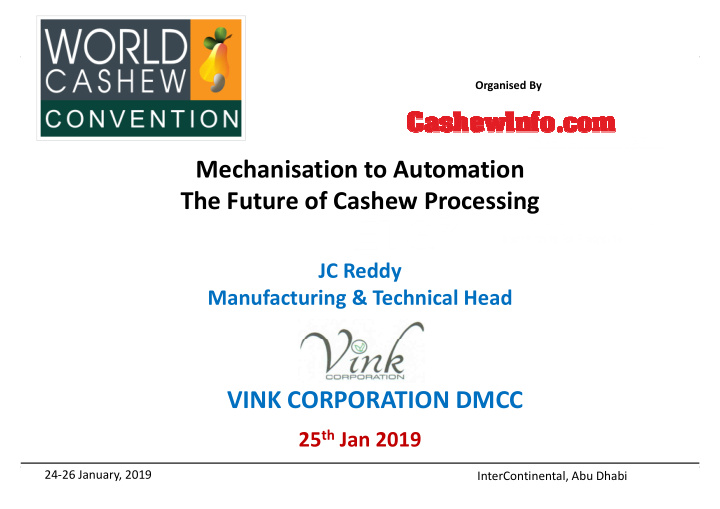 mechanisation to automation mechanisation to automation