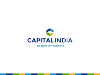 Disclaimer This is a presentation on Capital India Finance Limited (Company), has been