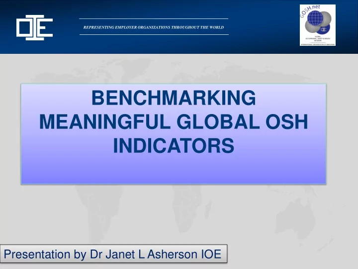 meaningful global osh