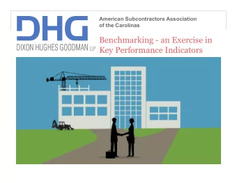 Benchmarking - an Exercise in  Key Performance Indicators  construction  1  Who is this guy? Mike