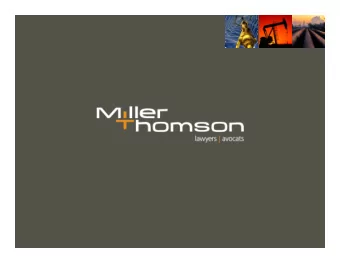 Trust Agreements  and  Trust Declarations Tracey D. Stock, P.Eng., J.D., M.B.A.  10 March 2011  2