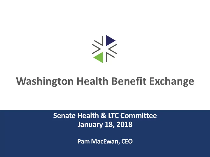 washington health benefit exchange